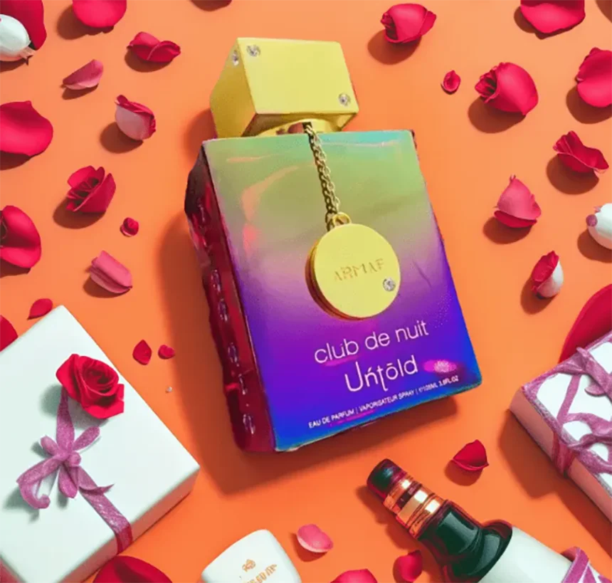 Armaf Club De Nuit Untold dla mężczyzn w sprayu Eau de Parfum, 3,6 uncji Idealny na prezent świąteczny