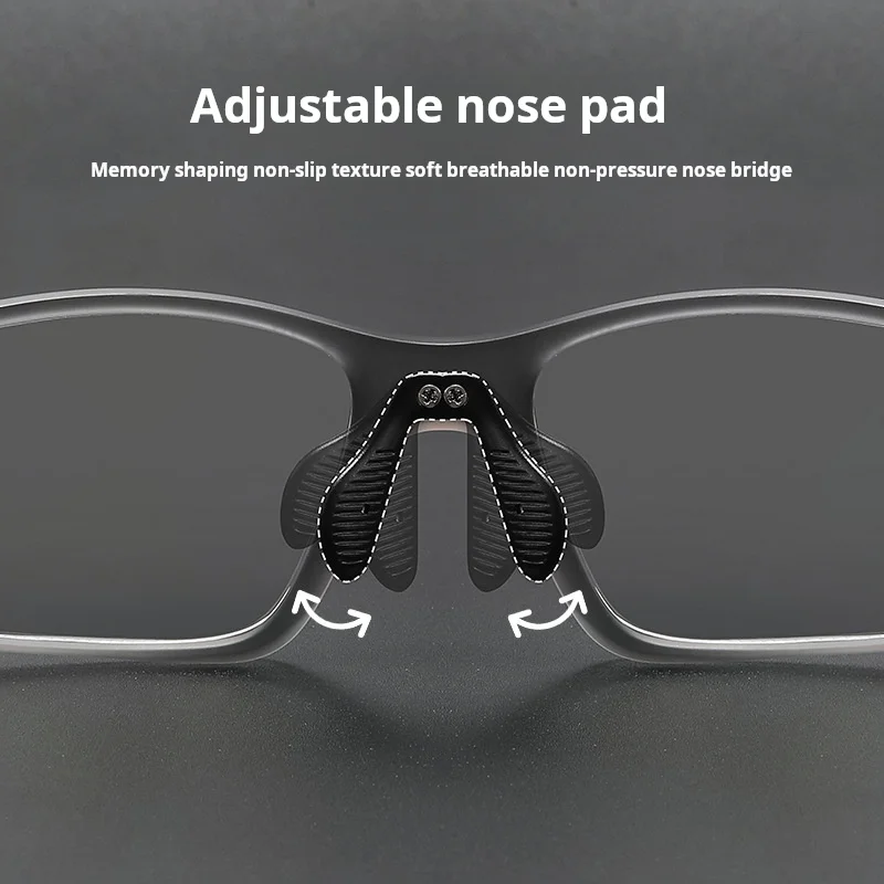 Spectacle Frame Attractive Mens Distinctive Design Brand Comfortable TR90 Full Frame Square Sports Glasses Frame Eyeglass 81278 - Image 5