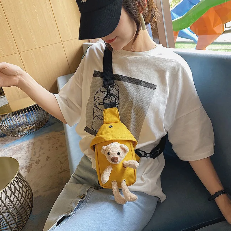 Cute Dog Shoulder Bag For Children Kids Cartoon Messenger Bags kawaii Plush Purses little Girls Stuffed Animals Backpack