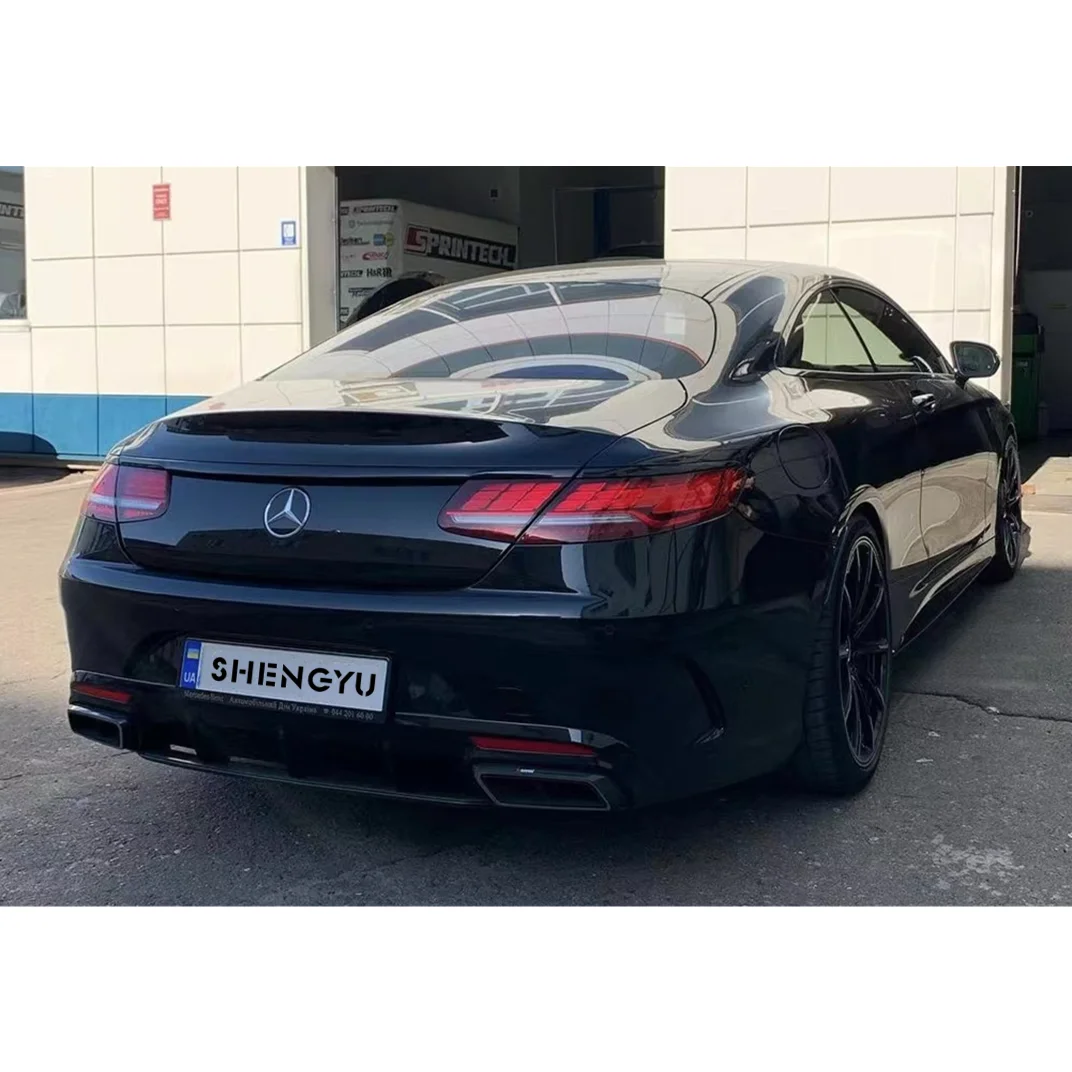 

For Mercedes Benz S Class Coupe W217/C217 2015-2017 Year Car LED Taillamps New Style Tail Lights Auto Body Systems
