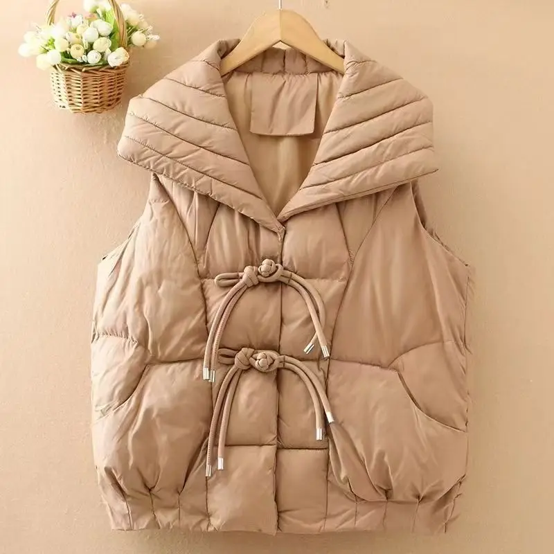 

Autumn and Winter New Women's Vest Commuting Down Cotton Vest