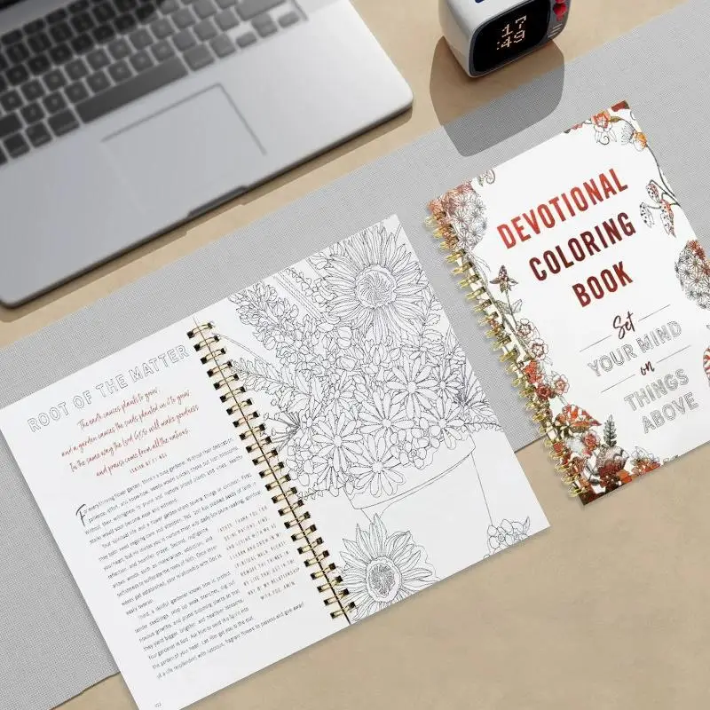 كتاب التلوين العاجي الملون: الاسترخاء الذهني والتعبير الإبداعي من خلال فن الانعكاس الروحي