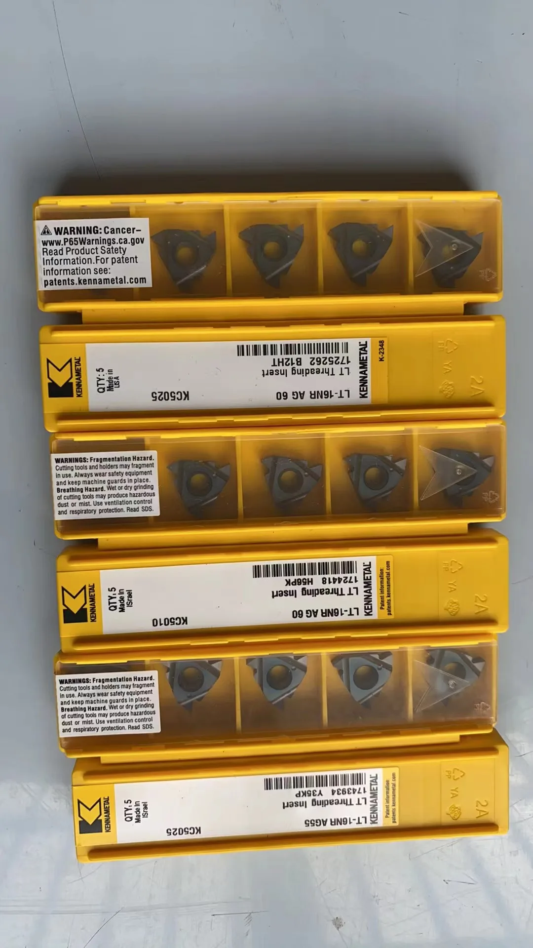 

CNC blade, hard alloy cutting blade LT-16NRAG55 KC5010 KC5025