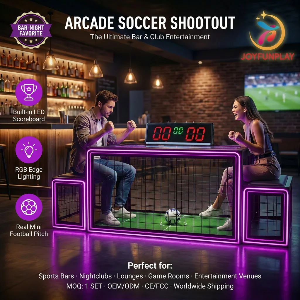 JOY FUNPLAY World Soccer Two Play Football Game Subsoccer Table Football Under The Table