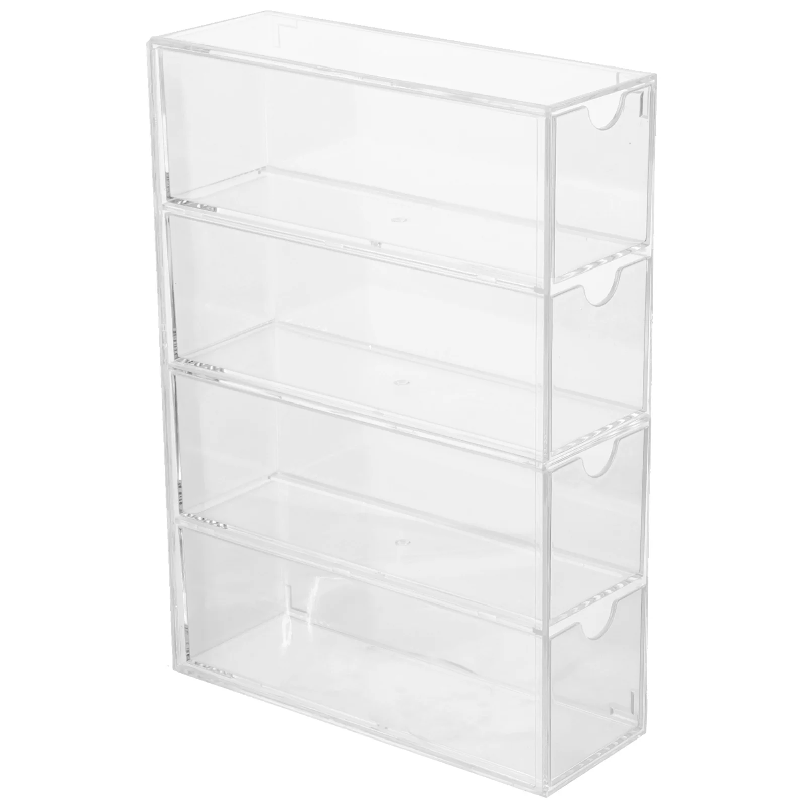 

Glasses Box Eyewear Case Acrylic Organizer Eyeglass Storage Transparent Drawer Stackable Sunglasses Holder Display