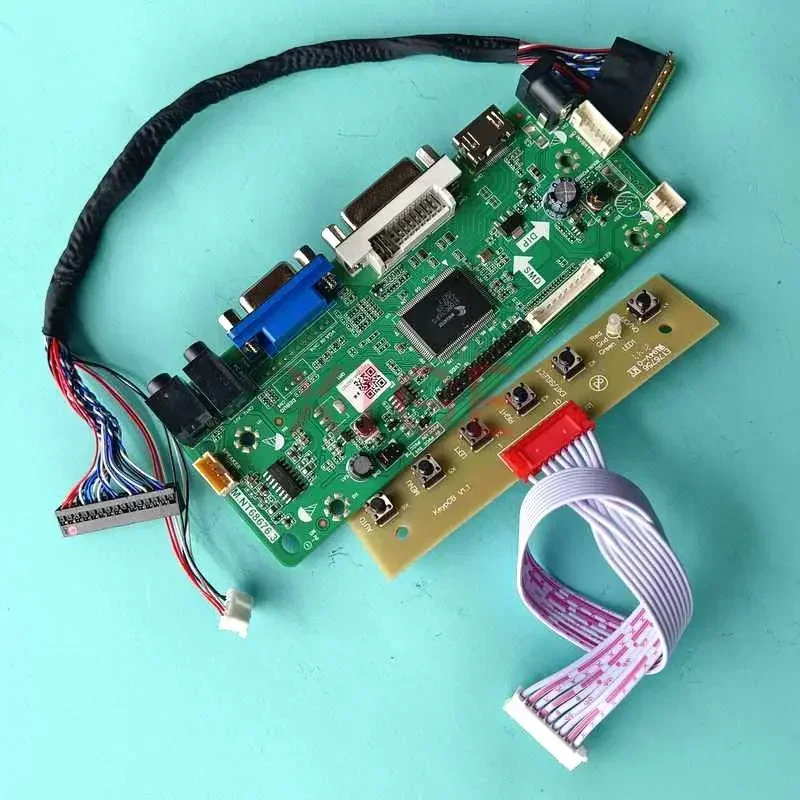 

Для B121EW09 V.0 B121EW09 V.1 плата контроллера драйвера VGA DVI HDMI-совместимый экран ноутбука 1280x800 40-контактный LVDS 12,1 "комплект DIY