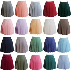 Plaid Skirt Ladies 2026 Summer Clothes Women's High Waist Harajuku Korean Style Black Mini Pleated Skirt For School Girl Uniform