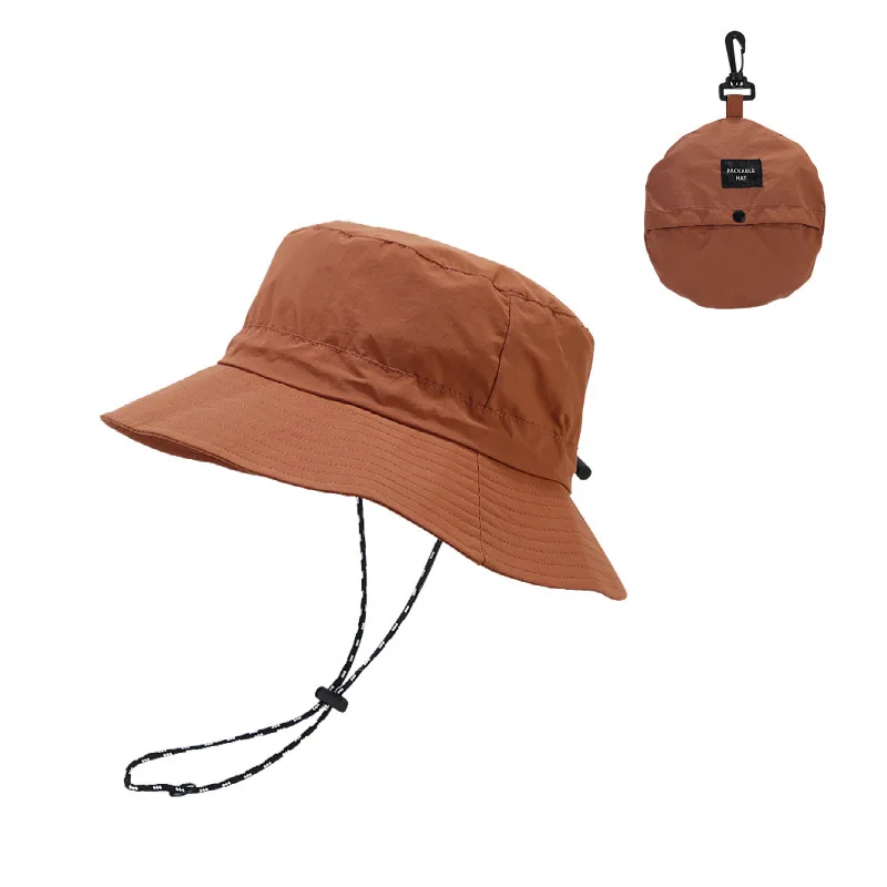 Fischerhut, faltbare Aufbewahrungstasche, Sonnenschutzhut für Herren und Damen zum Wandern und für Outdoor-Aktivitäten, dünner Sommer-Beckenhut – Detail 9