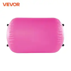 VEVOR Air Mat Tumble Track Air Spot Air Barrel Gymnastic Equipment with Electric Pump Tumbling Backbend Trainer for Home Use/Gym