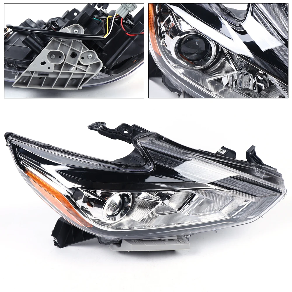 Right Passenger RH Side Headlight lamp Assembly For Nissan Altima 2016 2017 2018