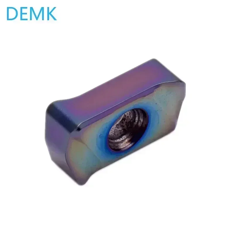 Imagem -04 - Fast-feed Dupla Face Milling Holder Carbide Inserções Fresa Cnc Rosto 10 Pcs Lnmu0303 Lnmu0303zer Exn03r Série Txn03r
