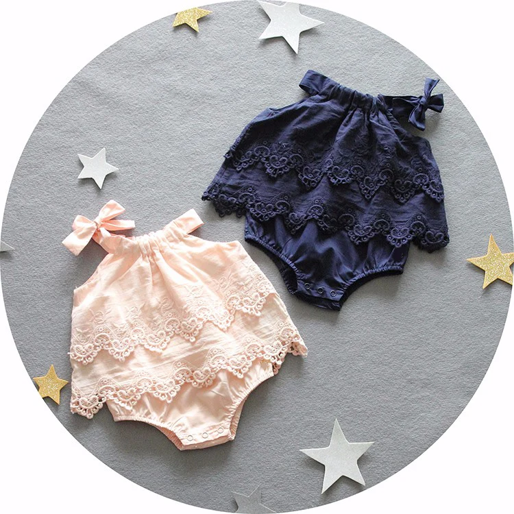 

Newborn Baby Romper Girls Jumpsuit Infant Bodysuit Tutu Lace Dress Outfit Sweet Girls Princess Clothes Toddler Romper for 0-24M