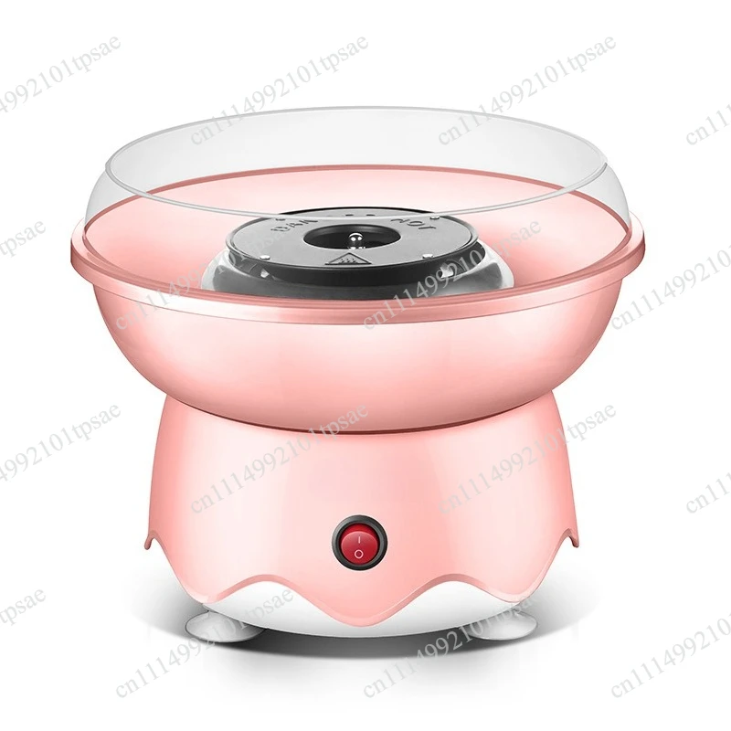 Cotton candy machine DIY portable, with large splash proof plate, efficient heating