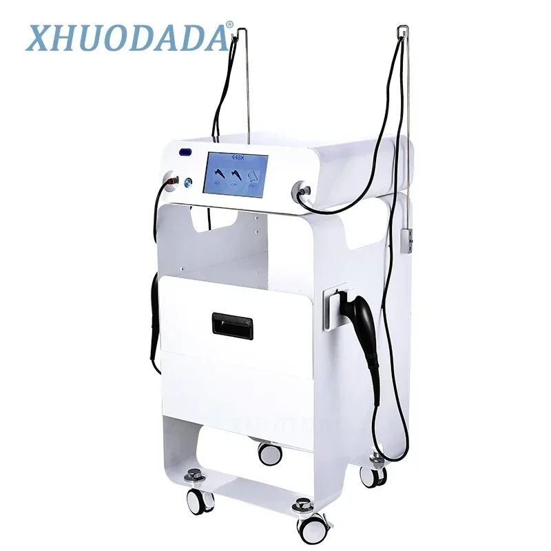 New Arrival Tecar Cet Ret Diathermy Therapy Wrinkle Removal Face Lift Rf Skin Tightening Massage Weight Lose Apparaat Elektrisch