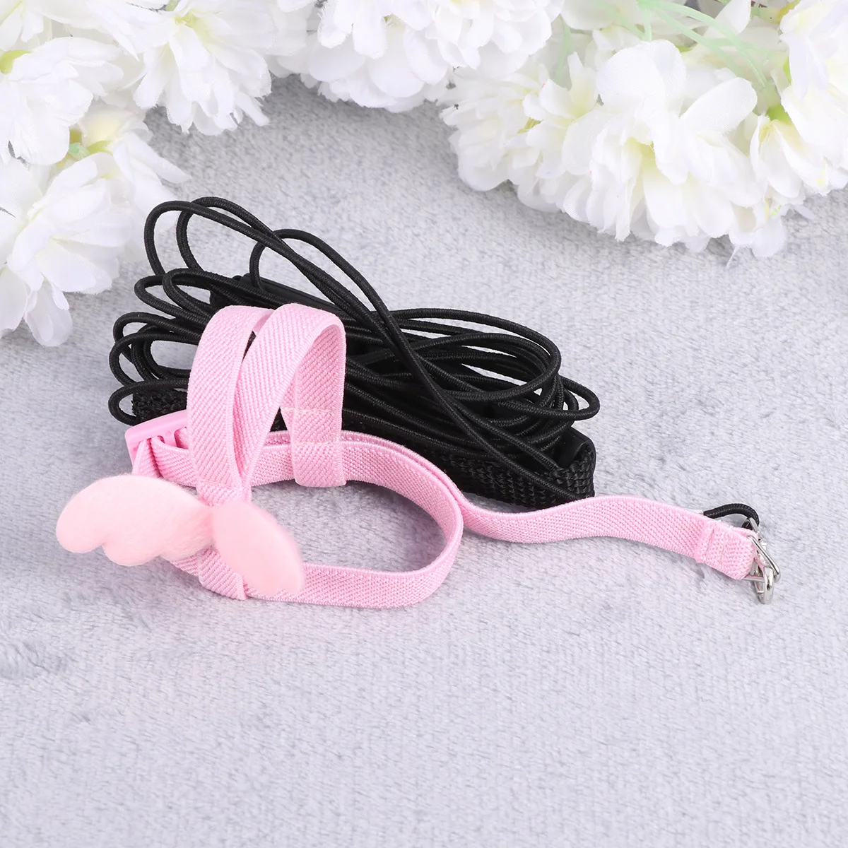 

Pink Parrot Wing Harness Durable Latex Elastic Band Pet Pulling Rope Bird Safety Gear Pet Harness Parrot Pulling Rope