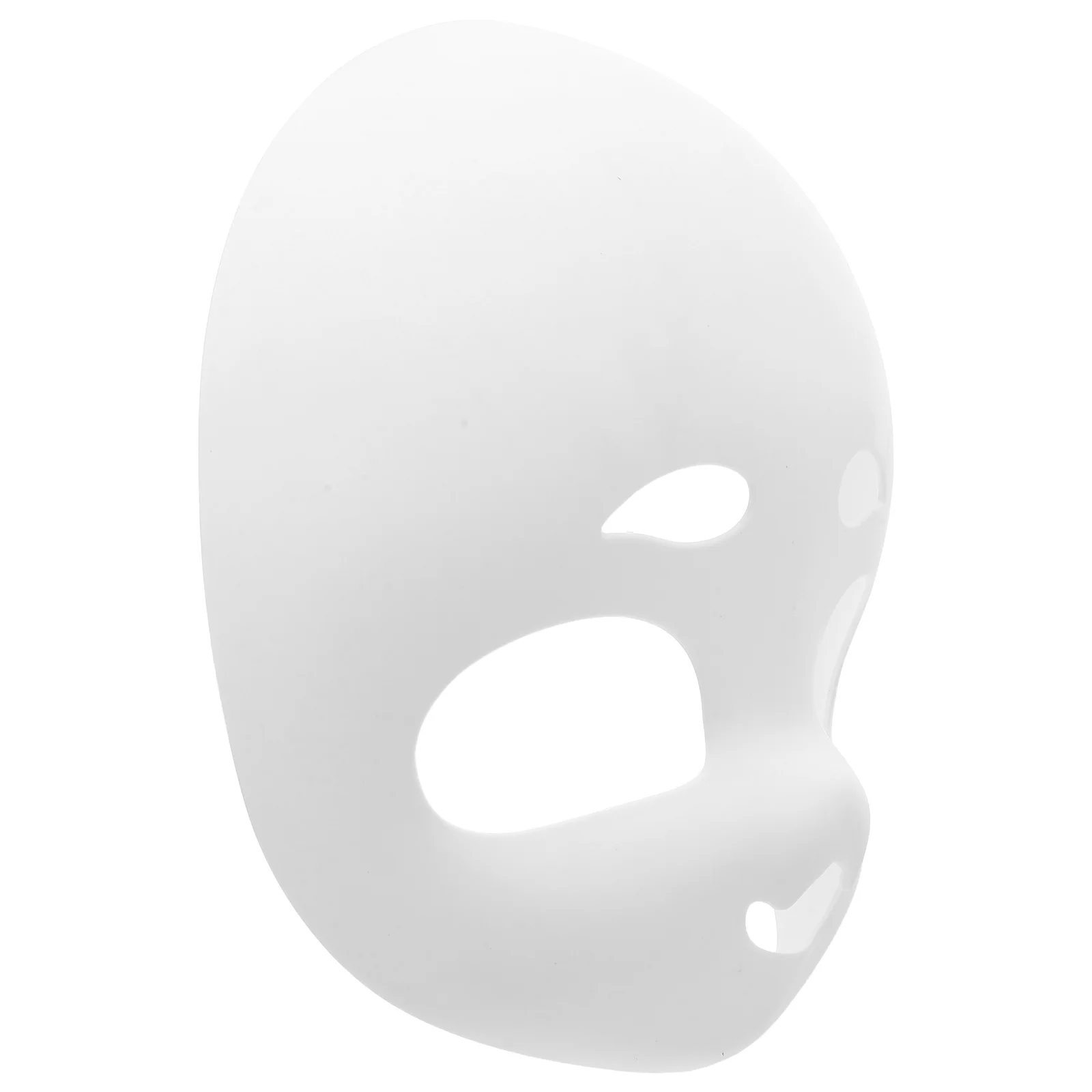 Máscara de disfraz de Animal en blanco blanco, Base de cabeza de plástico, máscara de Fursuit DIY para Halloween, accesorio de fiesta de Cosplay, equipo peludo