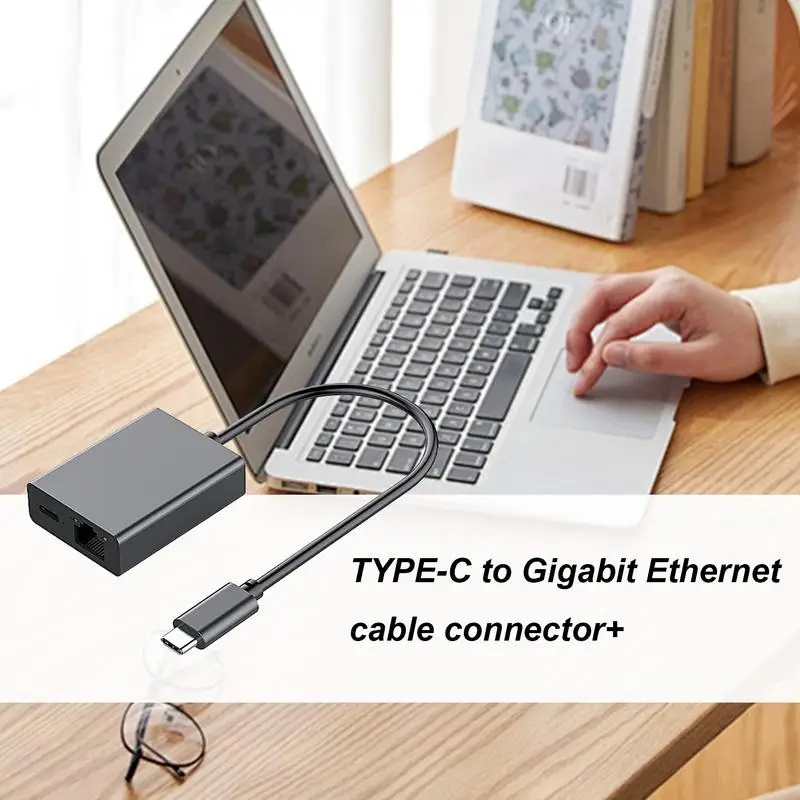 Ethernet Network Adapter 1000Mbps Ethernet Adapter Fast Network Fast Streaming Internet Wire Cables Phone Supplies For PC Home