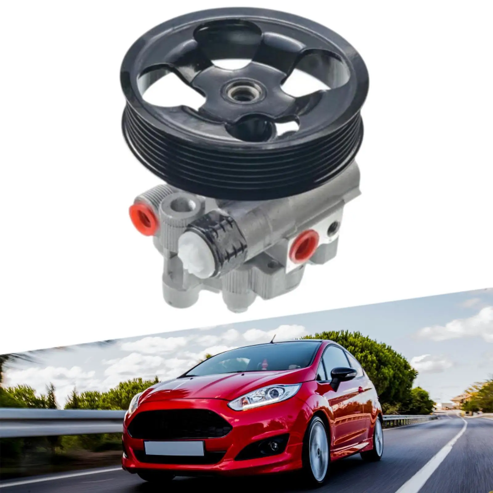 

Power Steering Pump 3876 4431004100 14233 Car Accessories Replacement Easy Installation with Pulley for Lexus ES350 XV40