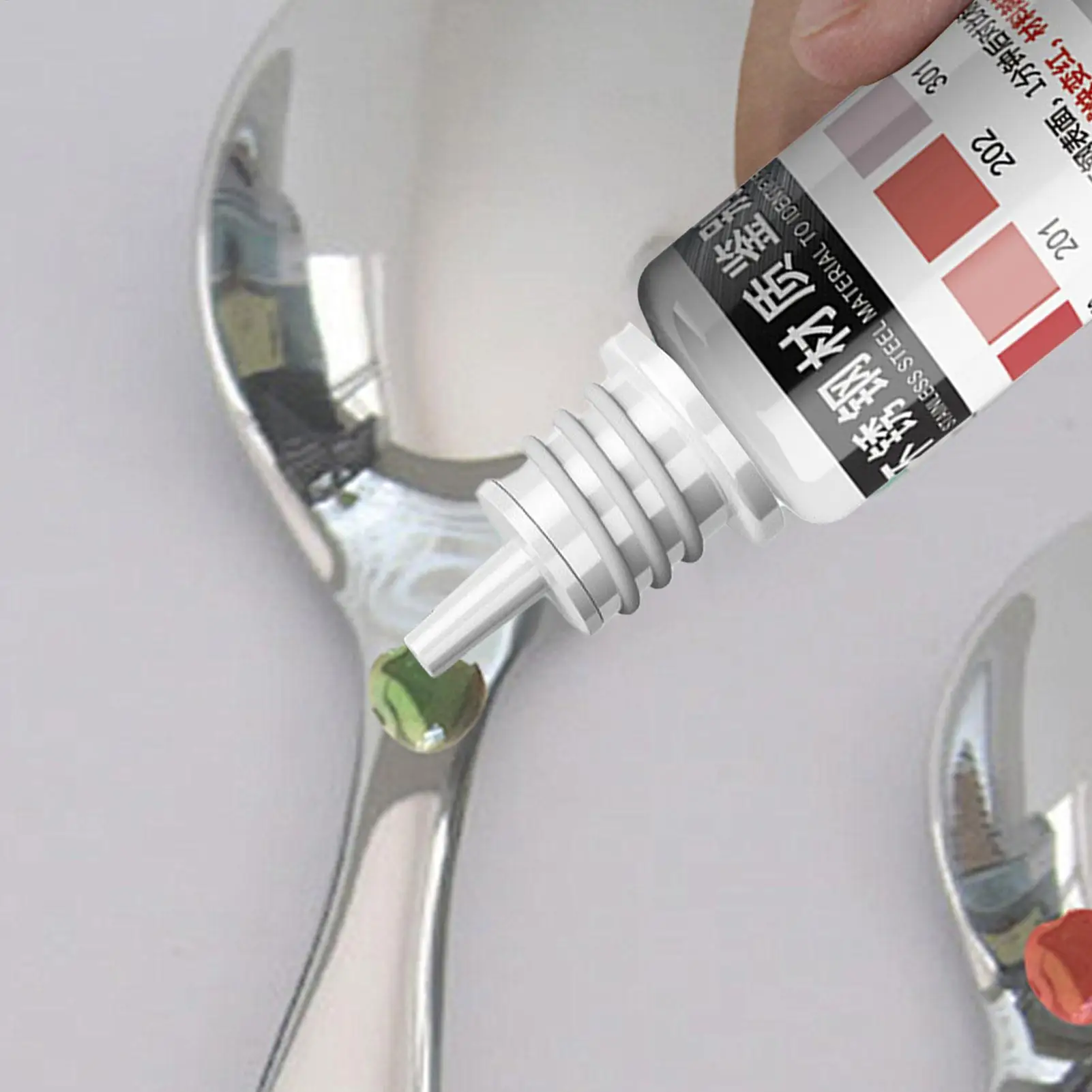 Stainless Steel Test Liquid Analysis Reagent 304/200/201/202/301/316 Stainless Steel Food Beverage Grade Detection Test Solution