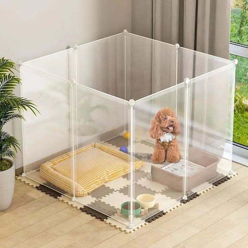 Indoor Teddy Fence for Small and Medium Dogs, Pet Fence, Guardrail, Dog Cage