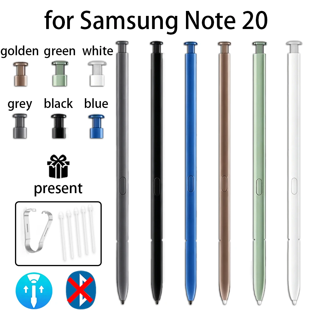 Lápiz Óptico para Galaxy Note 20, para Samsung Galaxy Note 20 / Note 20 Ultra 5G S Pen (Sin BLE) SM-N980B SM-N986B, Regalo: 5 Puntas de Repuesto