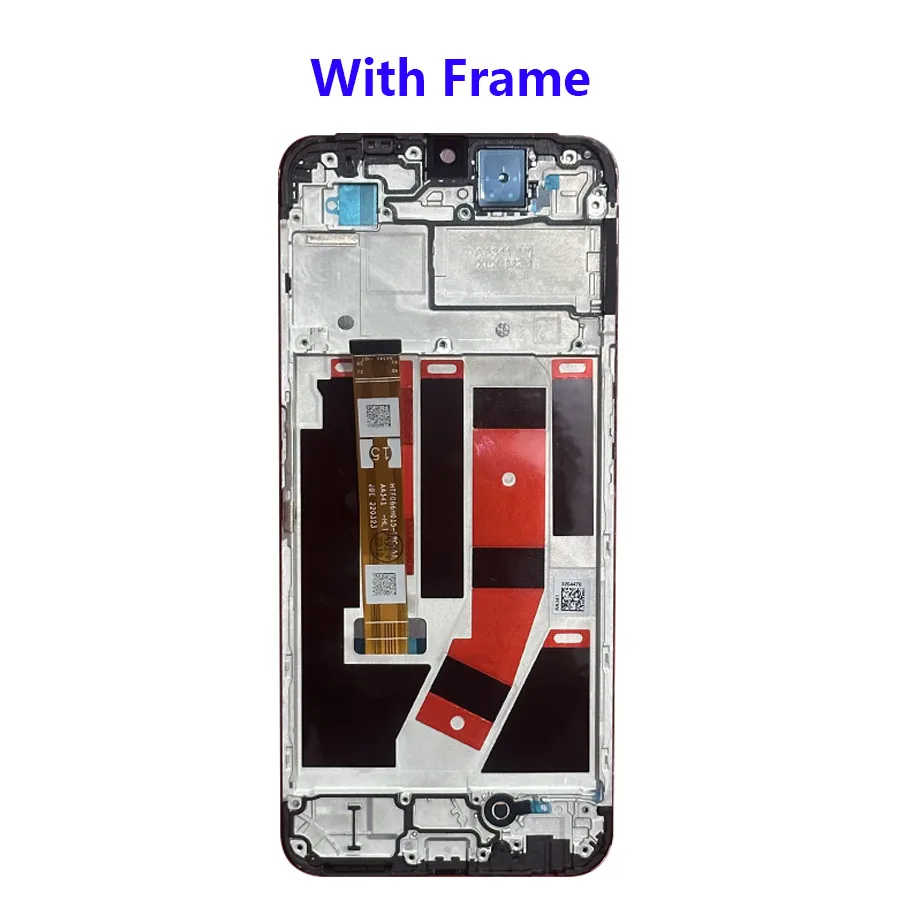 6.56\'\' IPS For Oppo A57 4G LCD Display Screen Touch Panel Digitizer Replacement Parts For Oppo A77 4G LCD With Frame