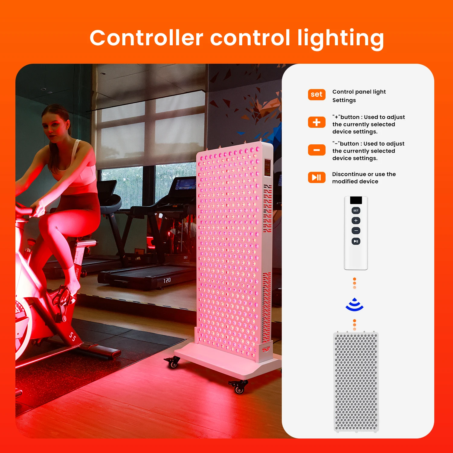 IDEATHERAPY OEM/ODM 8 Wavelengths Pulse Model Full Body Use Red Light Therapy Device Red Light Therapy Panel For Commercial Use