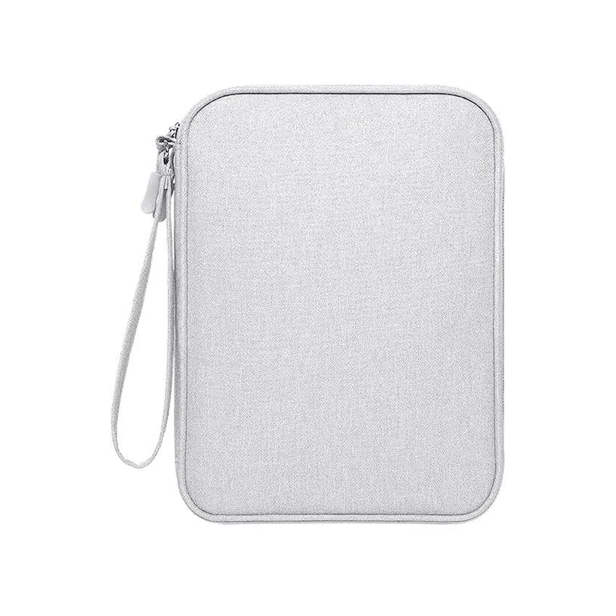 กระเป๋าจัดระเบียบอิเล็กทรอนิกส์สำหรับเดินทางกระเป๋าจัดระเบียบสายไฟสำหรับเดินทางกระเป๋าอุปกรณ์อิเล็กทรอนิกส์ขนาดกะทัดรัด-สีเทา