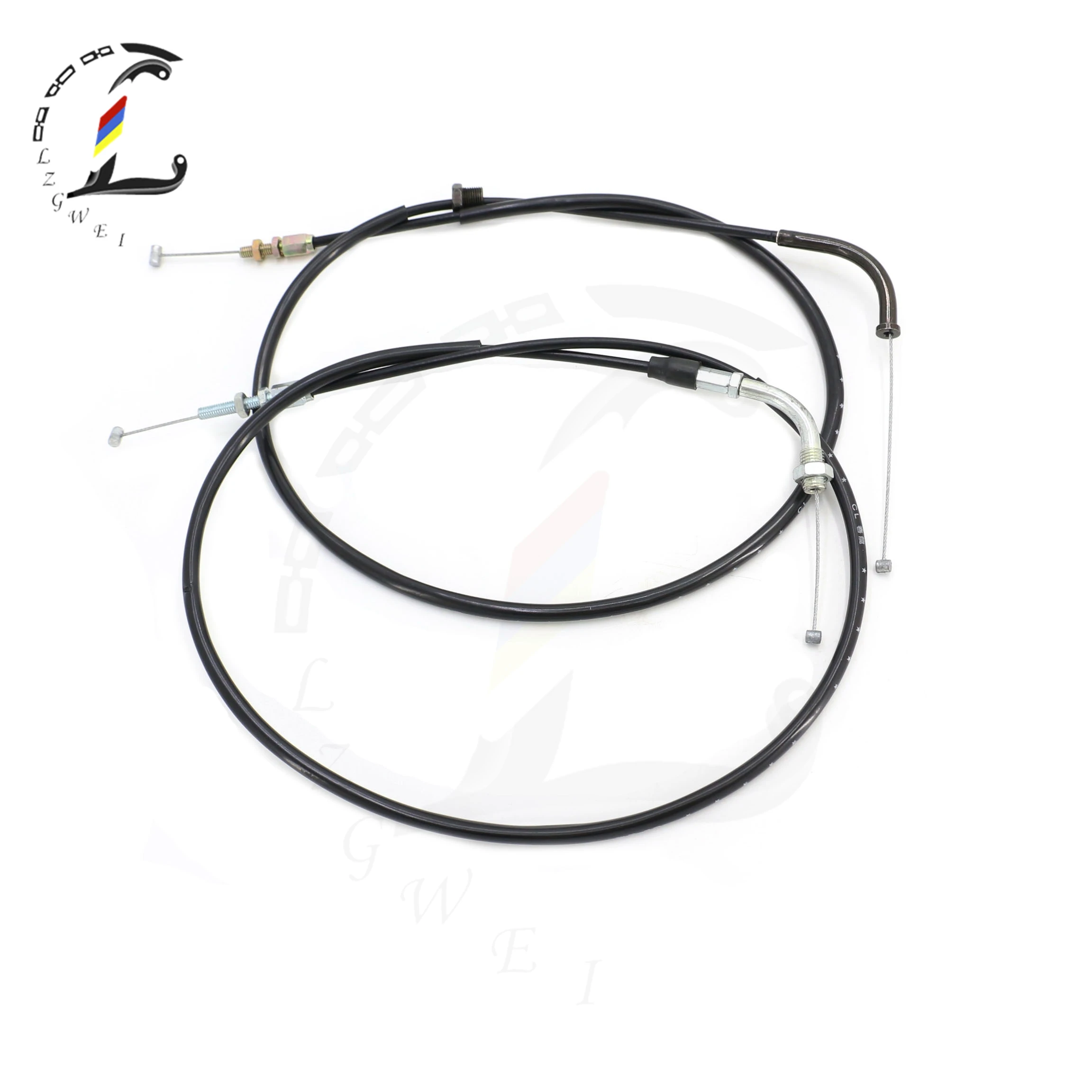 Cabo de acelerador para motocicleta, fio push pull, linha de retorno de óleo, acessórios para honda cb400 cb550 cb750 cb350 cl360 ft500