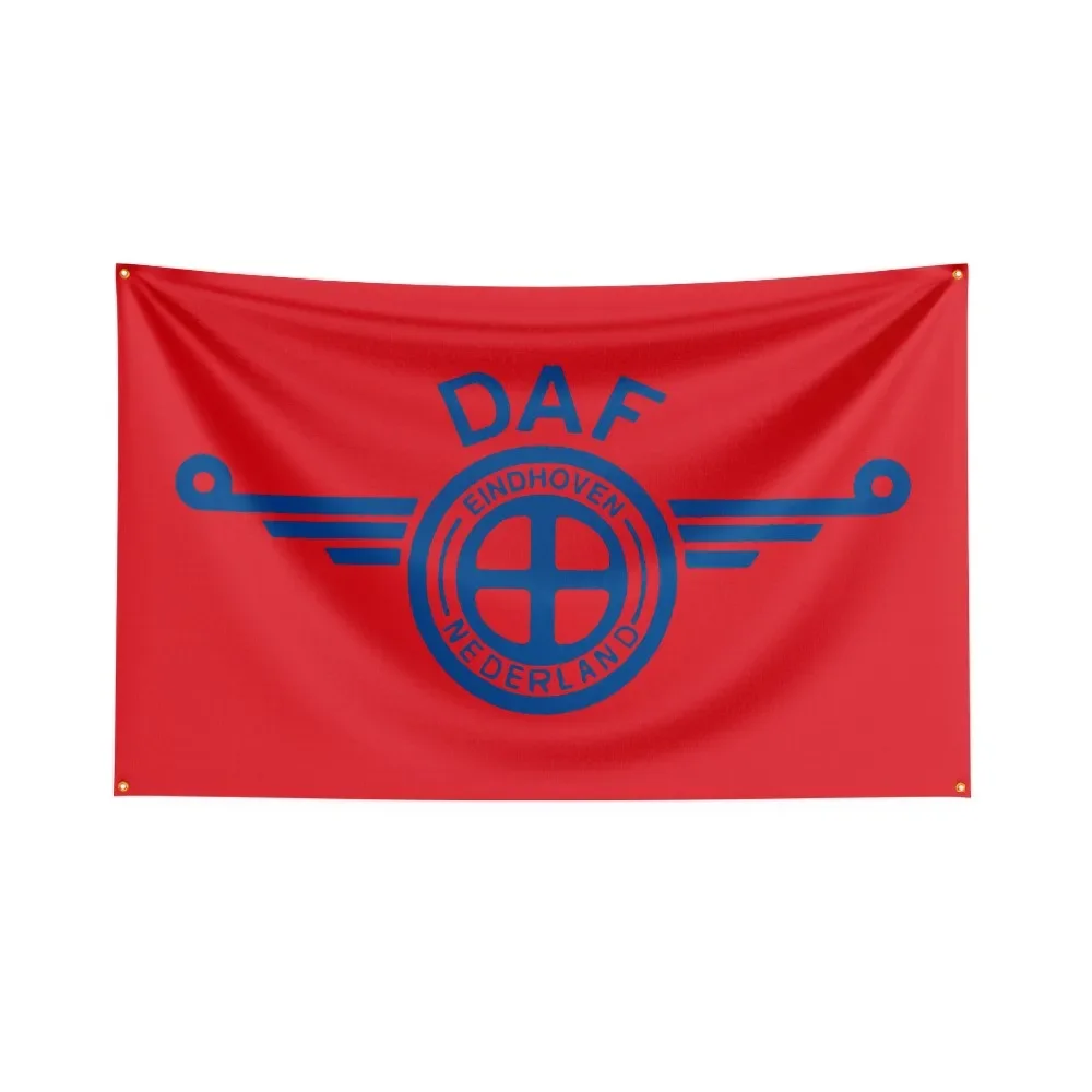 3x5 Ft DAF Flag Polyester Digital Printed Logo Car Club Banner Flag Decoration Banner Flag Banner