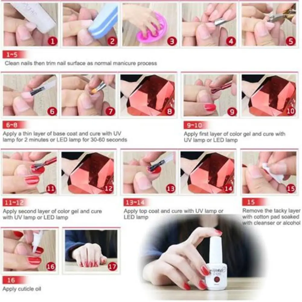 15ml Crystal Base Coat NoWipe Top Coat Matt Top Coat Tempered Top Coat Refill Package Nail Gel Polish Nail Art база для ногтей