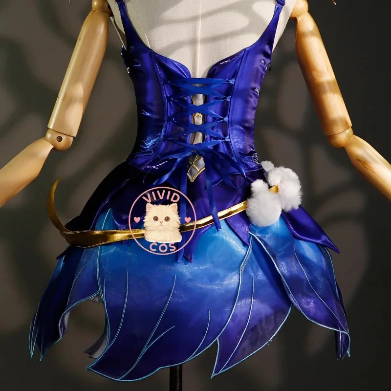 

Game Honor of Kings Cosplay Costume Diao Chan Role Play High Quality New Purple Sexy Dress Full Set for Women