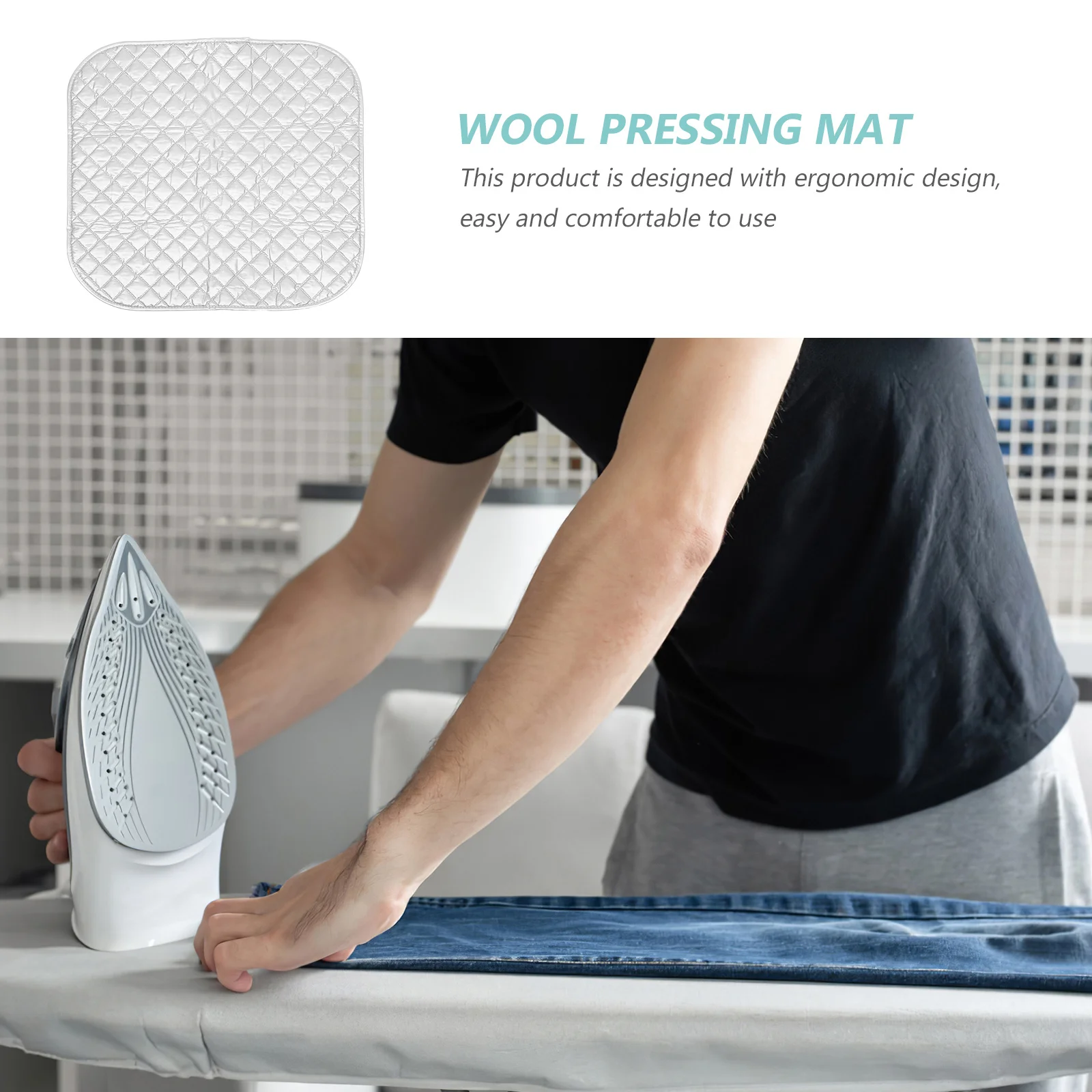 2 шт. гладильный коврик, складной портативный настольный коврик