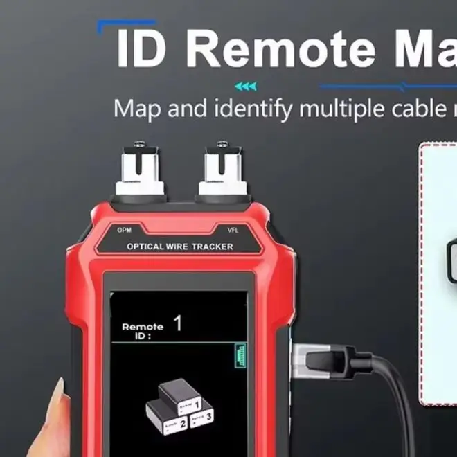 ET Series Compatible ID Remote Adapter for Network Cable Testing ET616 ET618 ET624 ET626 ET628 For ET636 ET638