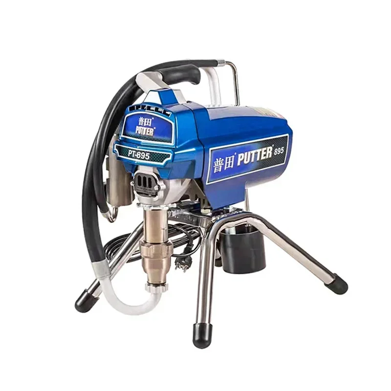 

PUTTER Airless Sprayer Paint Machine Piston Pump Spray Gun 3000W Brushless Motor Latex Sprayer 795 Paint Sprayer