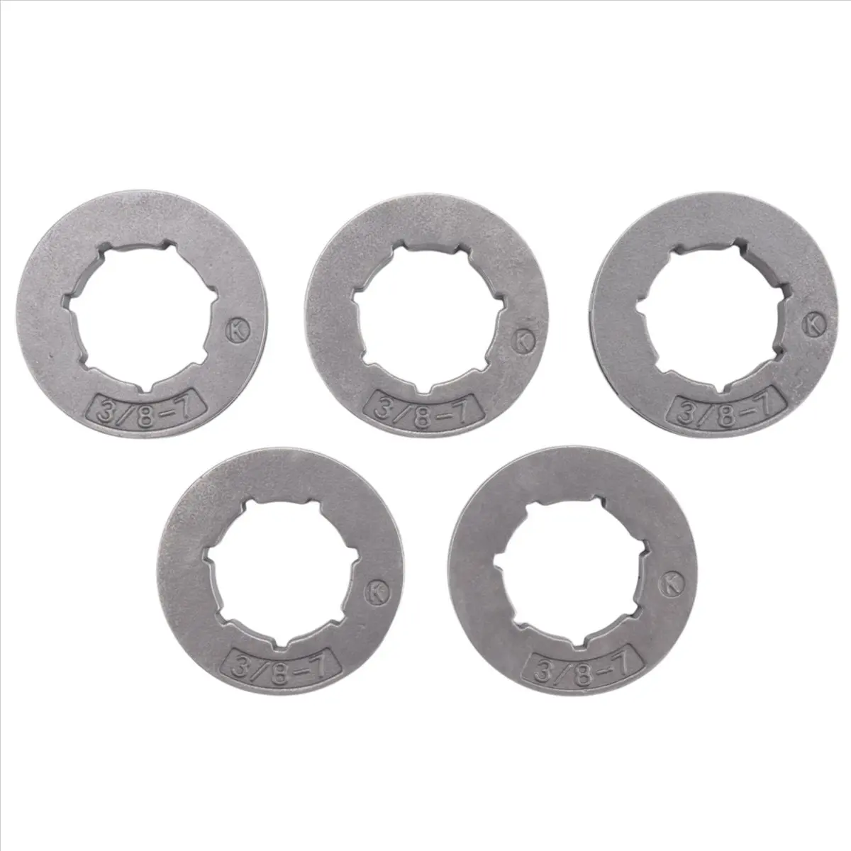 【Durable】 5Pcs Sprocket Rim 3/8 inch Pitch 7 Tooth 19mm for MS360 MS310 154 254 50 51 55 Chainsaw 18720 Replacement Parts