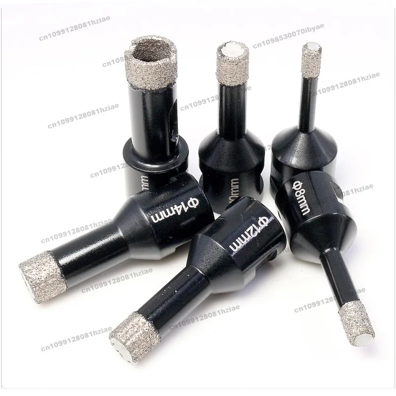 Special Drill Bit for Angle Grinder, Brazed Diamond Marble Hole Opener, Quartz Granite Tile Hole Reamer