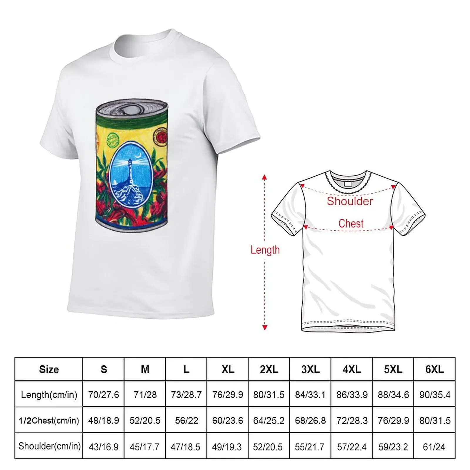 Harissa Paste Can illustration T-Shirt customizeds tees summer top T-shirt men