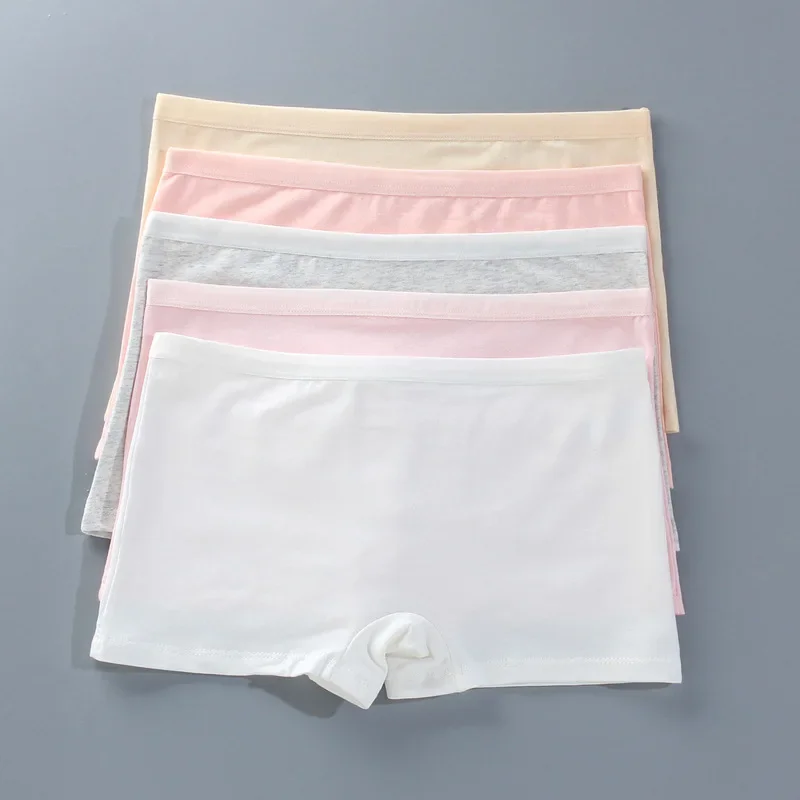 

3 Pcs/Lot Cotton Soft Underpants Puberty Adolescent Panties Young Pants Kid Panty Teen Girl's Underwear for 8-16 Years Old