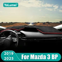 Para Mazda 3 BP 2019 2020 2021 2022 2023 2024 2025 Axela alfombrilla para salpicadero de coche parasol instrumento escritorio cubierta antideslizante Accesorios