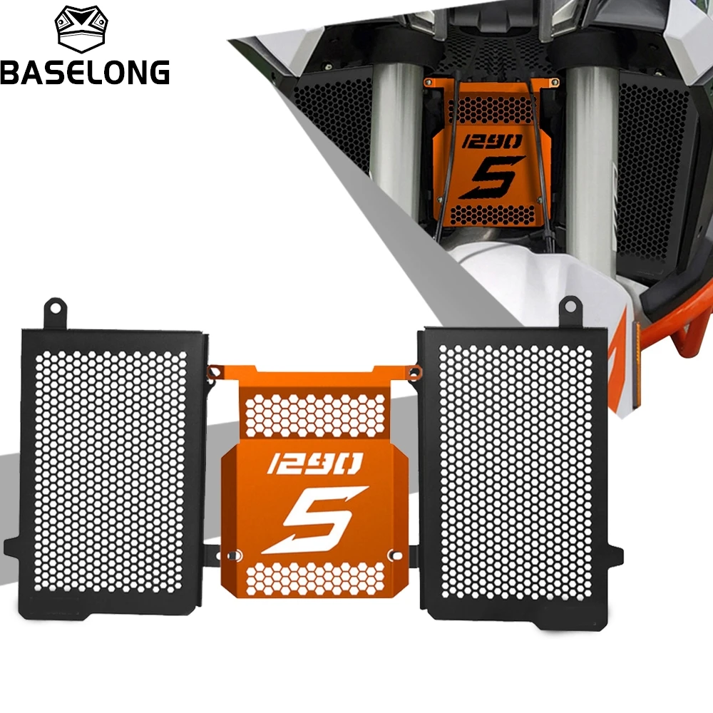

For KTM 1290 Super Adventure S 2021 2022 2023 Motorcycle Accessories Radiator Guard Cylinder Head Guard Central Engine Protector