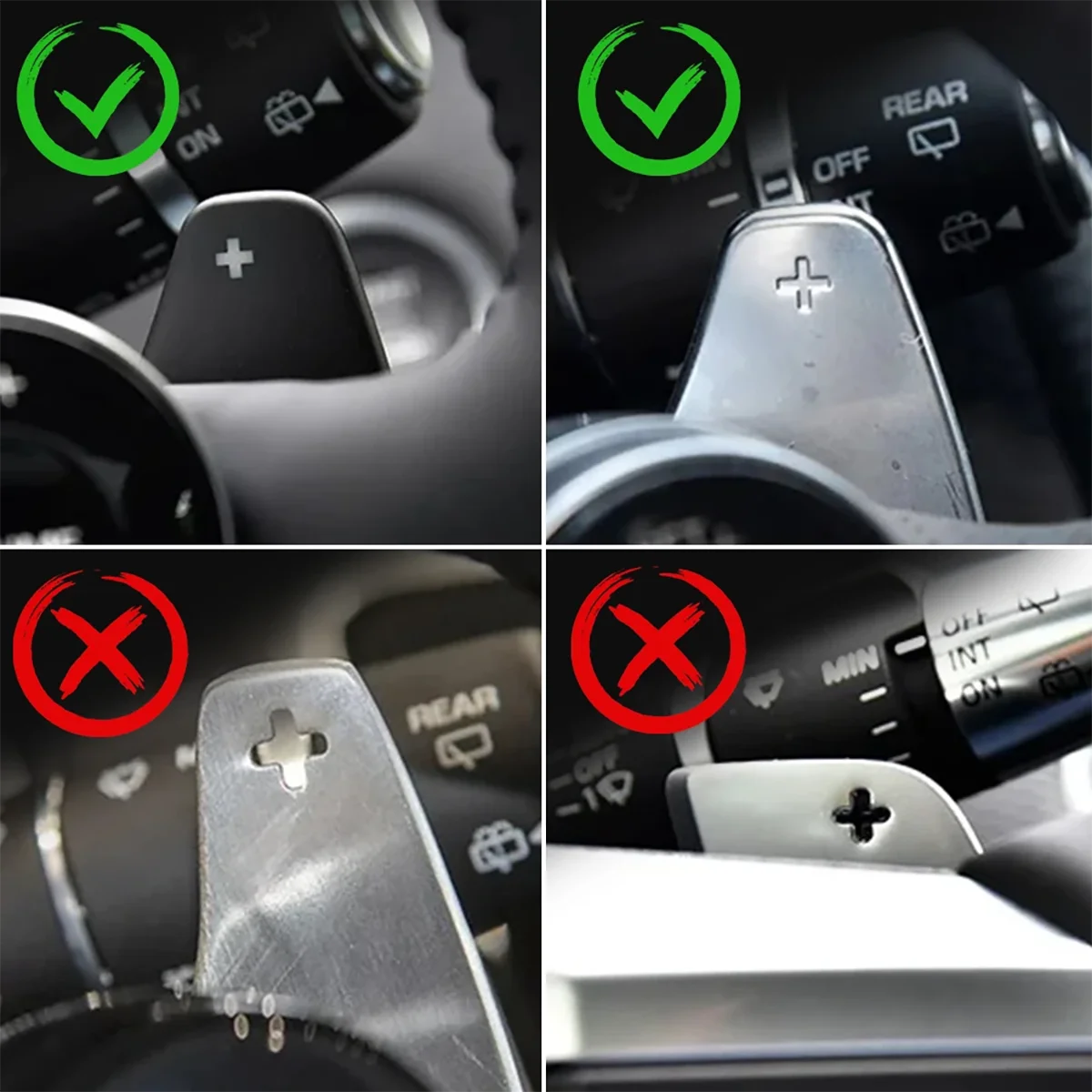 Paddle Shifter für Range Rover Sport Velar Evoque Zubehör Nachahmung Kohlefaser für Land Rover Discovery Lenkrad – Detail 2