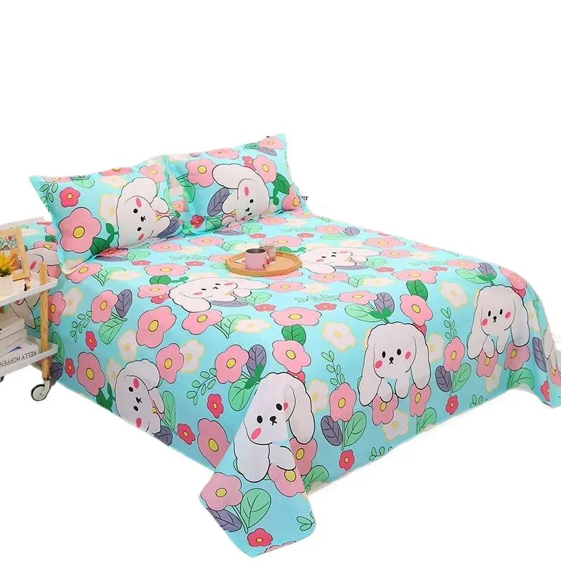 1Pcs Bed Sheet Bed Sheet Large Size Droop Full Encirclement Mattress Cover Four Seasons Universal(No Pillow Covers)