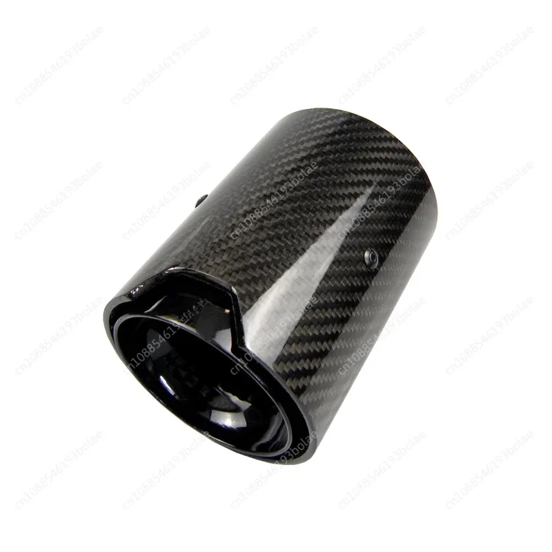 Black Coated Carbon Fiber Exhaust Tip Muffler For BMW M Performance exhaust pipe M2 F87 M3 F80 M4 F82 F83 M5 F10 M6 F12 F13