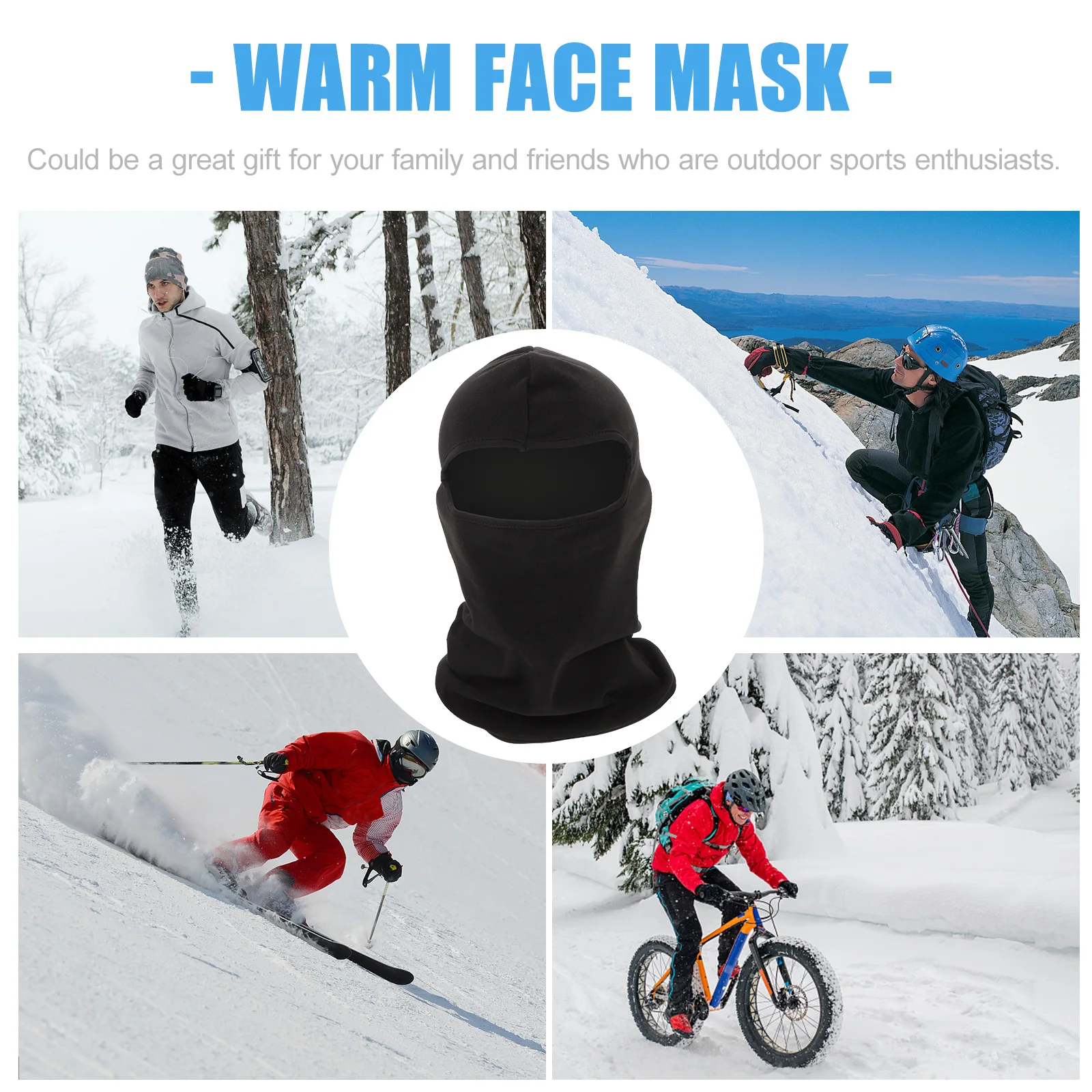 

Windproof Warm Dust-Proof Neck Sleeve Face Mask for Motorcycle Riding Dust-proof Riding Mask Sports Winter Cover