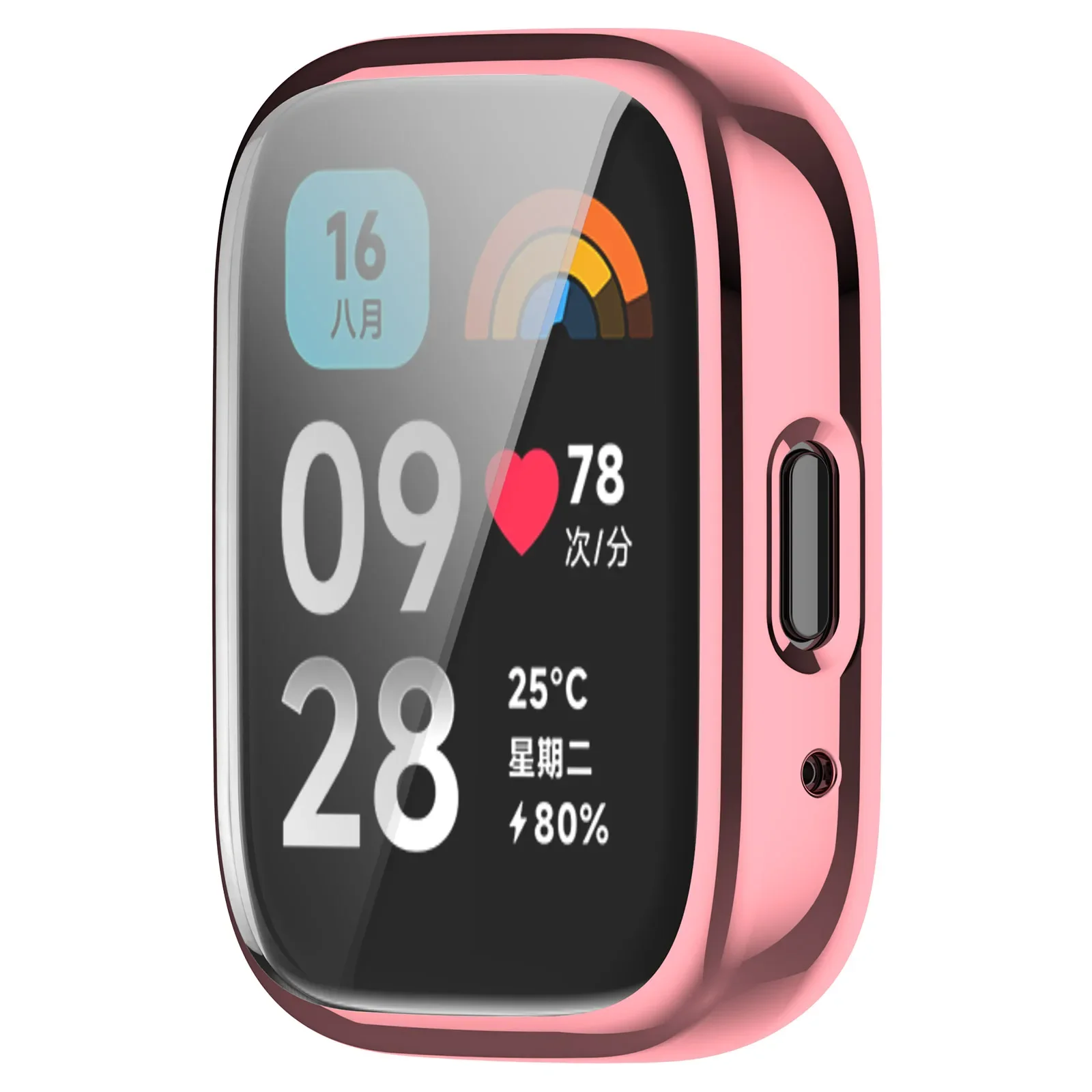 Case For Redmi Watch 5 Active / 5 Lite / 5 / 4 / 3 Active Soft Full Coverage Bumper Fashion Cover Case Protective Screen Protect