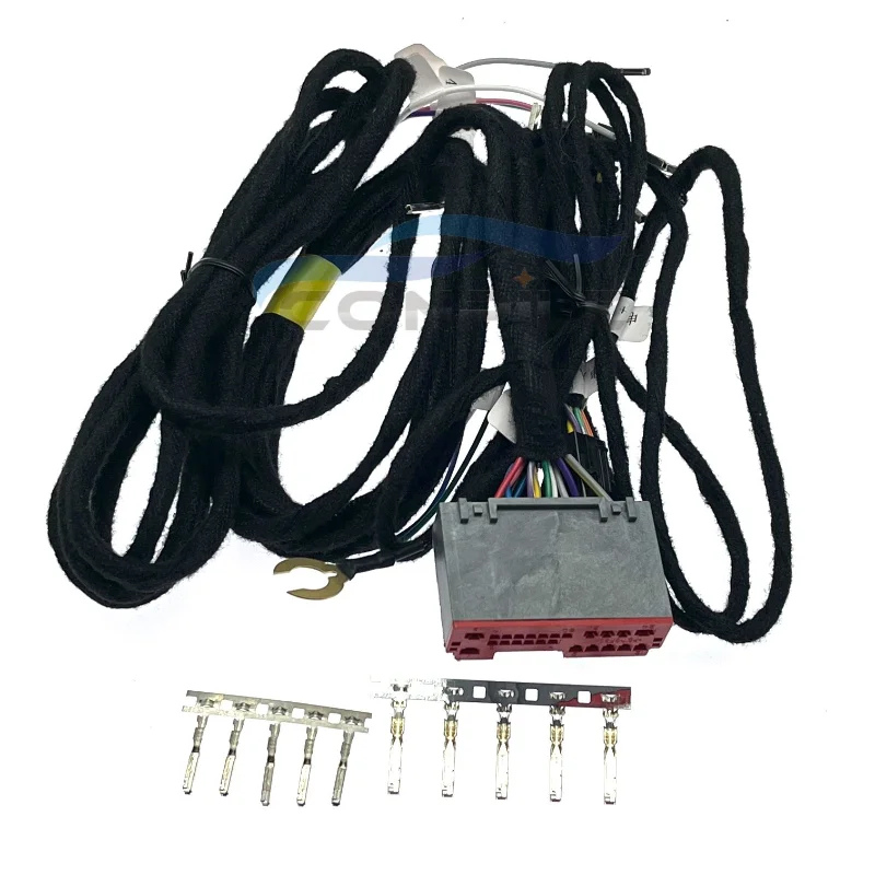 1pc for Ford New Mondeo Headlight Control Module C2129 Male Female Plug Connector 24PIN Follow-up Steering