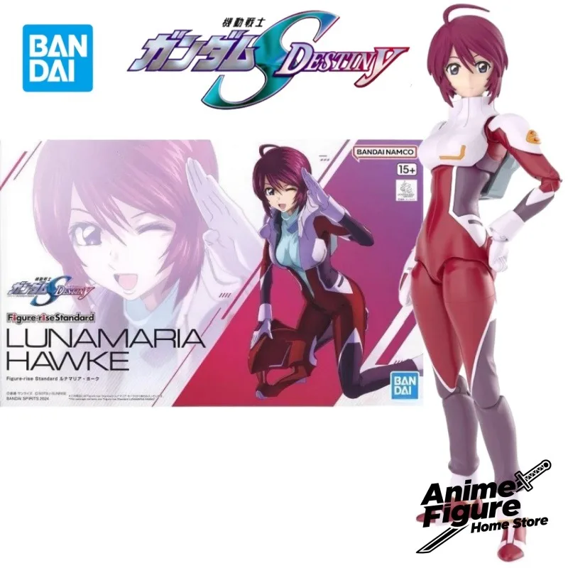 

100% оригинал в наличии, мобильный костюм Bandai Gundam SEED DESTINY Lunamaria·Hawke, сборка аниме-персонажей, коллекция моделей, подарки