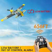 Volantex rc 761-11 Bf109 Fighter 400mm Wingspan 2.4G Remote Control Aircraft RTF One Stunt with X pilot Stabilization System