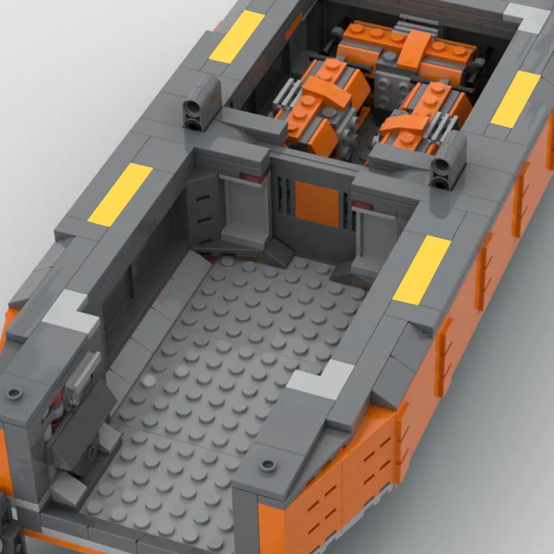 4481 PCS Space War Zeta-class Heavy Cargo Shuttle MOC Customize Modular Building Block Technology Popular DIY Assembly Toy Gift